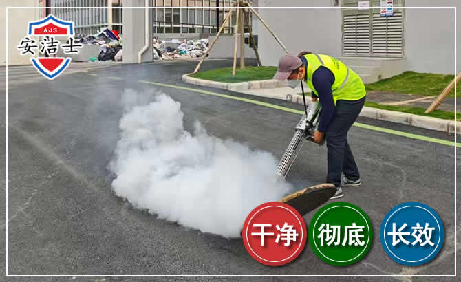 北仑区消杀防疫现场